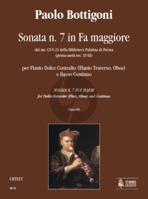 Bottigoni Sonata No.7 F-major Treble Recorder[Flute/Oboe]-Bc (Valeria Tarsetti)