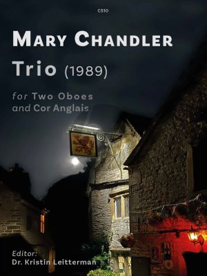 Chandler Trio (1989) for 2 Oboes and  Cor Anglais