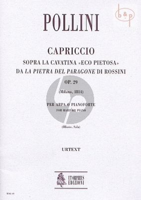 Capriccio on "Eco pietosa" Rossini's La Pietra del paragone op.29