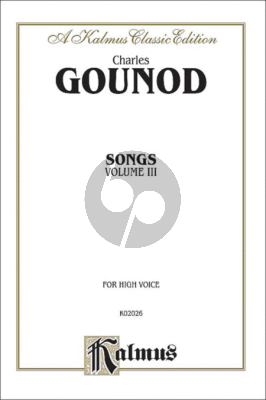 Gounod Complete Songs vol.3 (High Voice)