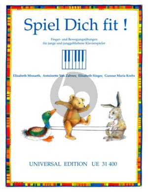 Monarth-Zabner Spiel Dich Fit! fur Klavier (Deutsch)