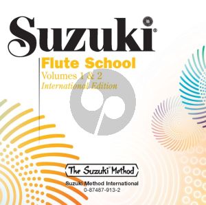 Suzuki Flute School Vol.1-2 Revised Edition Cd (Performed by Toshio Takahashi, accompanied by Mrs. Fumiyo Usui)