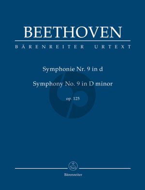 Beethoven Symphonie No.9 d-moll Op.125 (Study Score) (Jonathan Del Mar)