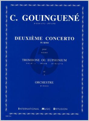 Gouinguené Concerto No. 2 Trombone et Piano