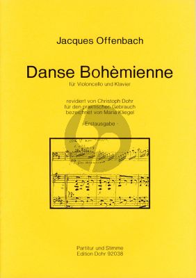 Offenbach Danse Bohemienne Op.28 Violoncello und Klavier (Christoph Dohr)