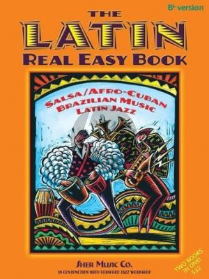 The Latin Real Easy Book all Bb Instruments (Chuck Cher)