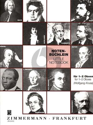 Album Notenbüchlein fur 1-2 Oboen (herausgegeben von Wolfgang Kruse)