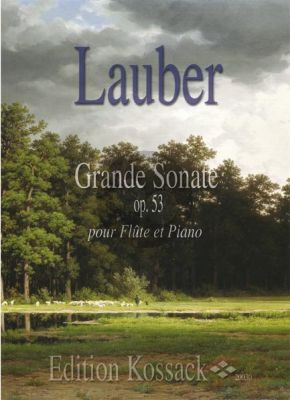 Lauber Grande Sonate cis-moll Op. 53 Flöte und Klavier (grade 5)