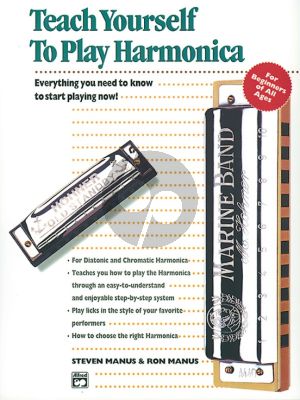 Manus Teach Yourself to Play Harmonica (Book-CD and Harmonica Pack)