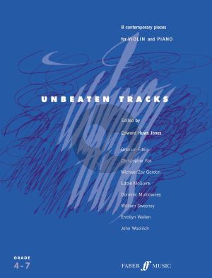 Unbeaten Tracks for Violin and Piano (selected by Edward Huws Jones) (grade 4 - 7)