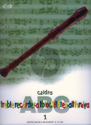 Czidra Treble Recorder ABC