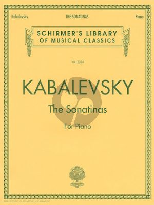 Kabalevsky Sonatinas Op.13 No.1 - 2 Piano solo