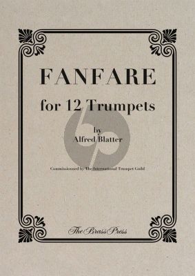 Blatter Fanfare for 12 Trumpets