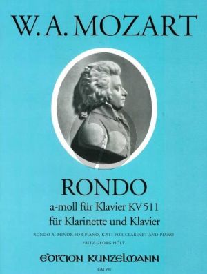 Mozart Rondo a-moll KV 511 Klarinette und Klavier (Fritz-Georg Höly)