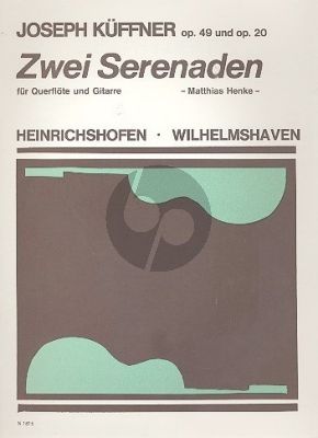 2 Serenaden Op.49 & Op.20 Flöte und Gitarre