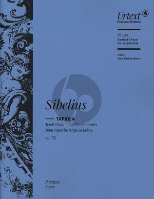 Sibelius Tapiola Opus 112 Orchester Partitur (Kari Kilpeläinen)