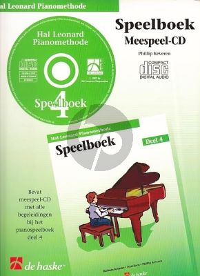 Piano Methode Vol.4 CD bij Speelboek (Alleen de Meespeel-Cd) (Barbara Kreader - Fred Kern - Phillip Keveren)