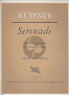 Kuffner Serenade Opus 68 Violine-Gitarre (Simon Schneider)