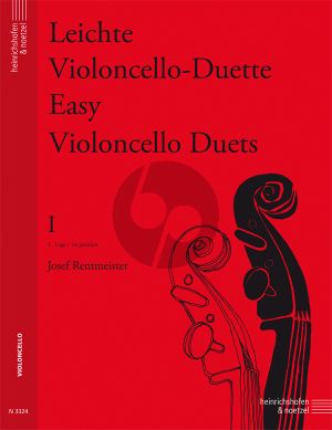 Rentmeister Leichte Violoncello Duette Vol.1 fur 2 Violoncellos im 1. Lage Spielpartitur