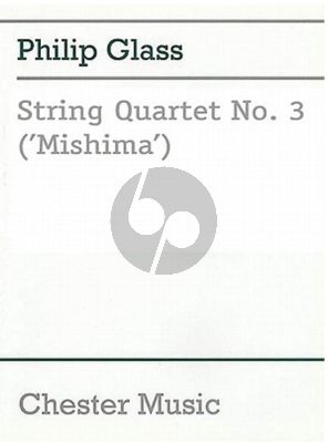 Glass Quartet Nr.3 "Mishima" (Score)