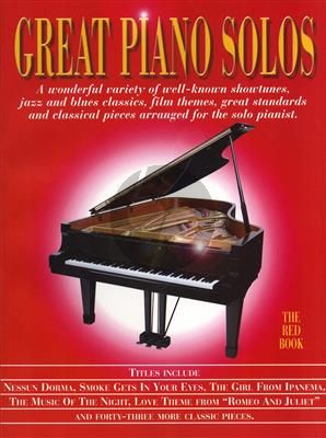 Great Piano Solos Red Book