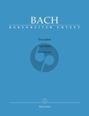 Bach Toccaten BWV 910-916 Klavier (edited by Peter Wollny)