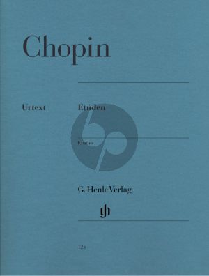 Chopin Etuden Op.10 - Op.25 (3 Etuden ohne Opus) Piano (edited by Ewald Zimmermann) (Henle-Urtext)