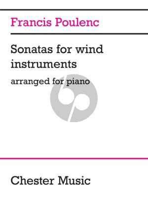 Poulenc Sonatas for Windinstruments for Piano solo (arr.)