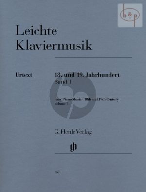 Leichte Klaviermusik 18. & 19. Jahrh. Vol.1 (edited by W.Georgii) (Henle-Urtext)