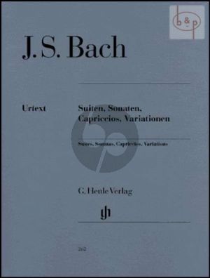 Bach Suiten-Sonaten-Capriccios-Variationen Klavier (Georg von Dadelsen) (Henle-Urtext)