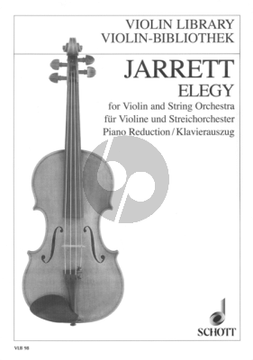 Jarrett Elegy (Violin-String Orchestra) (Piano Reduction) (Grade 3 - 4)