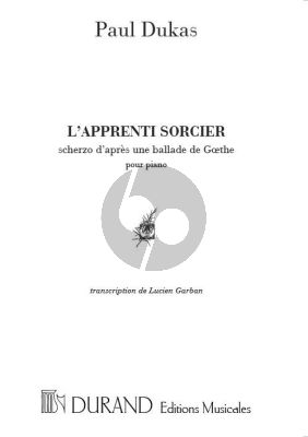 Dukas L'Apprenti Sorcier Piano solo (transcr. by Lucien Garban)