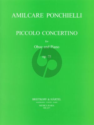 Ponchielli Piccolo Concertino Op.75 Oboe-Piano (Caldini)