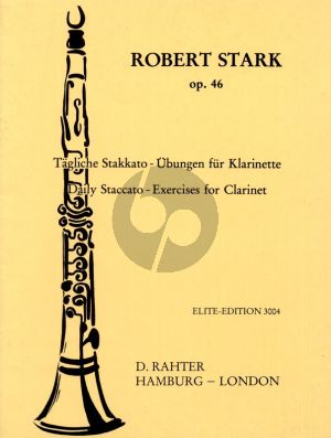 Stark Tägliche Staccata-Übungen Op.46 Klarinette