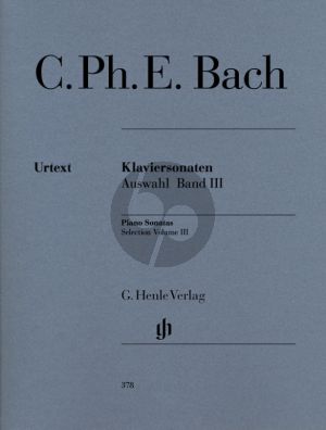 Bach Sonaten Auswahl Vol.3 Klavier (Herausgegeben von Darrell M. Berg Fingersatz Klaus Borner) (Henle-Urtext)