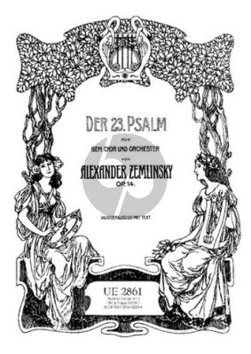 Zemlinsky Psalm 23 Op. 14 SATB und Orchester (Klavierauszug)