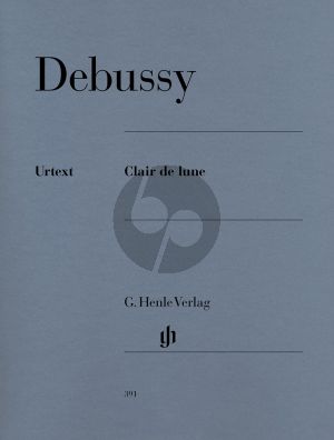 Debussy Clair de Lune Piano solo (edited by Ernst-Günter Heinemann) (Henle-Urtext)