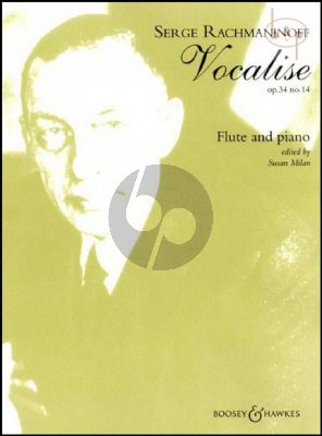 Vocalise Op.34 Nr.14 Flute-Piano