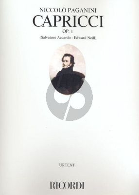 Paganini 24 Capricci Op.1 Violine solo (Urtext) (Accardo-Neill)