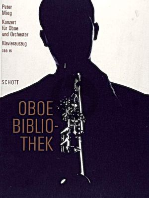 Mieg Concerto Oboe and Orchestra (piano reduction) (1957)