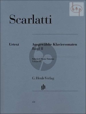 Scarlatti Ausgewahlte Sonaten Vol.2 Klavier (edited by Bengt Johnssohn)