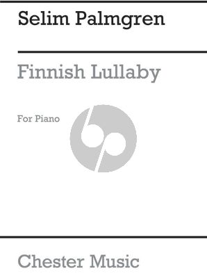 Palmgren Finnish Lullaby for Piano solo