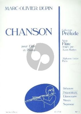 Dupin Chanson pour Flute et Piano