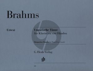 Brahms Ungarische Tanze for Piano 4 Hands (Komplett) (Walter Georgii)