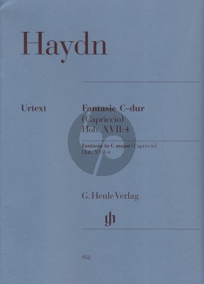 Haydn Fantasie C-dur (Capriccio) Hob.XVII:4 Klavier