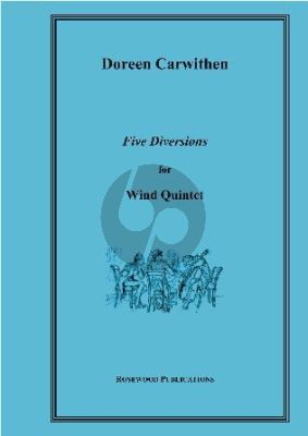 Carwithen 5 Diversions Woodwind Quintet (Score/Parts)