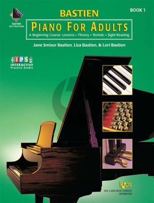 Bastien Piano for Adults Vol.1 - Book with Audio Online