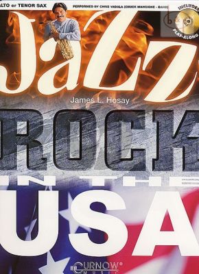 Jazz Rock in the USA Alto/Tenor Sax - Book with Cd