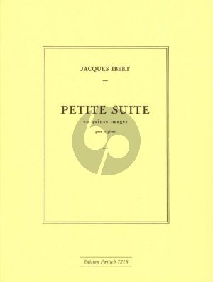 Ibert Petite Suite en Quinze Images Piano solo