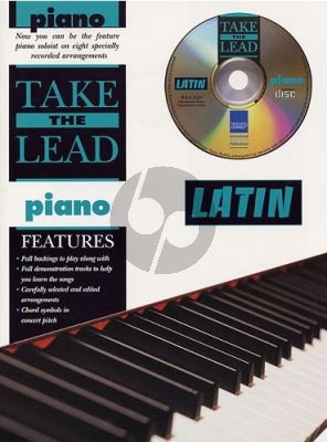 Take the Lead Latin Piano (Bk-Cd) (interm.)